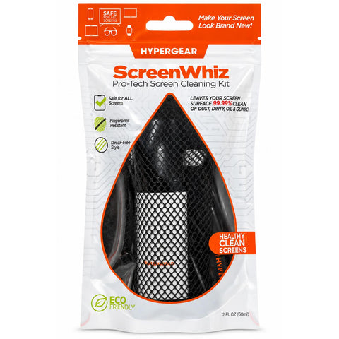 Wholesale-HyperGear 15562 ScreenWhiz 3-in-1 Screen Cleaning Kit-Cleaning Kit-Electro Vision Inc