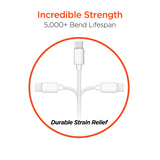 Wholesale-HyperGear USB to USB-C Cable 3ft White-Electro Vision Inc