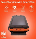 Wholesale-Hypergear 16160 Solpro 10K Solar Power Bank Fast Charge 20W USB-C-Power Bank-Electro Vision Inc