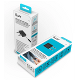 Wholesale-ILUV Airline adaptor -Audio adaptor -Black-Electro Vision Inc