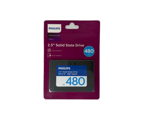 Wholesale-Philips FM48SS12OB Internal SSD SATA III 480GB High Speed 2.5"-SSD-Electro Vision Inc
