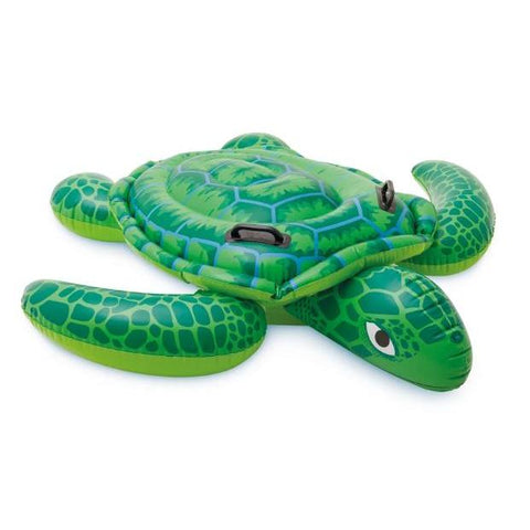 Wholesale-INTEX 57524EP Lil' Sea Turtle Ride-On Inflatable Pool Floaty-Pool Floaty-Electro Vision Inc