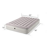 Wholesale-INTEX 64177E Dura-Beam Standard Mid Rise Twin Size Air Mattress-Air Mattress-Electro Vision Inc