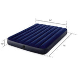 Wholesale-INTEX 64758E Dura-Beam Standard Downy Air Mattress 10" Full-Air Mattress-Electro Vision Inc