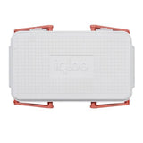 Wholesale-Igloo 00032385 Retro Picnic Cooler 25 Qt - White/Teal-Cooler-Electro Vision Inc