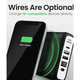 Wholesale-InfinaCore Pandora 190904B Power Global Wireless Charger - Black UPC796-Wireless Charger-Electro Vision Inc
