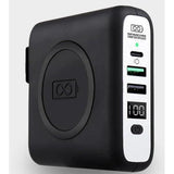 Wholesale-InfinaCore Pandora 190904B Power Global Wireless Charger - Black UPC796-Wireless Charger-Electro Vision Inc