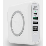 Wholesale-InfinaCore Pandora 190904W Portable Power Global Wireless Charger - White UPC 796029871102-Wireless Charger-Electro Vision Inc