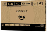 Wholesale-Insignia NS32F201NA26 Class F20 Series LED HD Smart Fire TV (720p) 32"-Smart TV-Electro Vision Inc