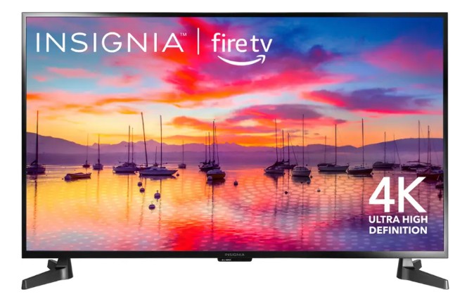 Wholesale-Insignia NS43F301NA25 Class F30 Series LED 4K UHD Smart Fire TV 43"-Smart TV-Electro Vision Inc