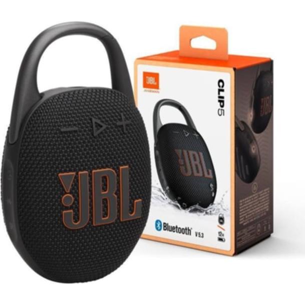 Wholesale-JBL CLIP 5 Portable Bluetooth Speaker (Black)-Electro Vision Inc