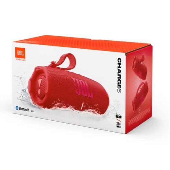 Wholesale-JBL Charge6 Portable Waterproof Speaker with Power Bank - Red-Bluetooth Speaker-Electro Vision Inc