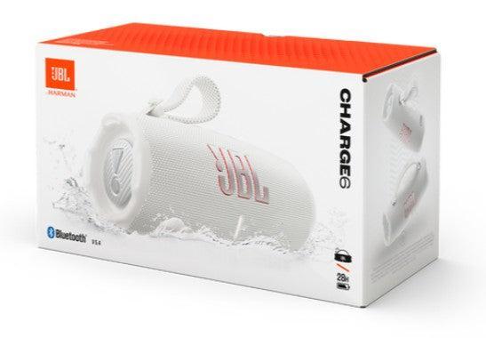 Wholesale-JBL Charge6 Portable Waterproof Speaker with Power Bank - White-Bluetooth Speaker-Electro Vision Inc