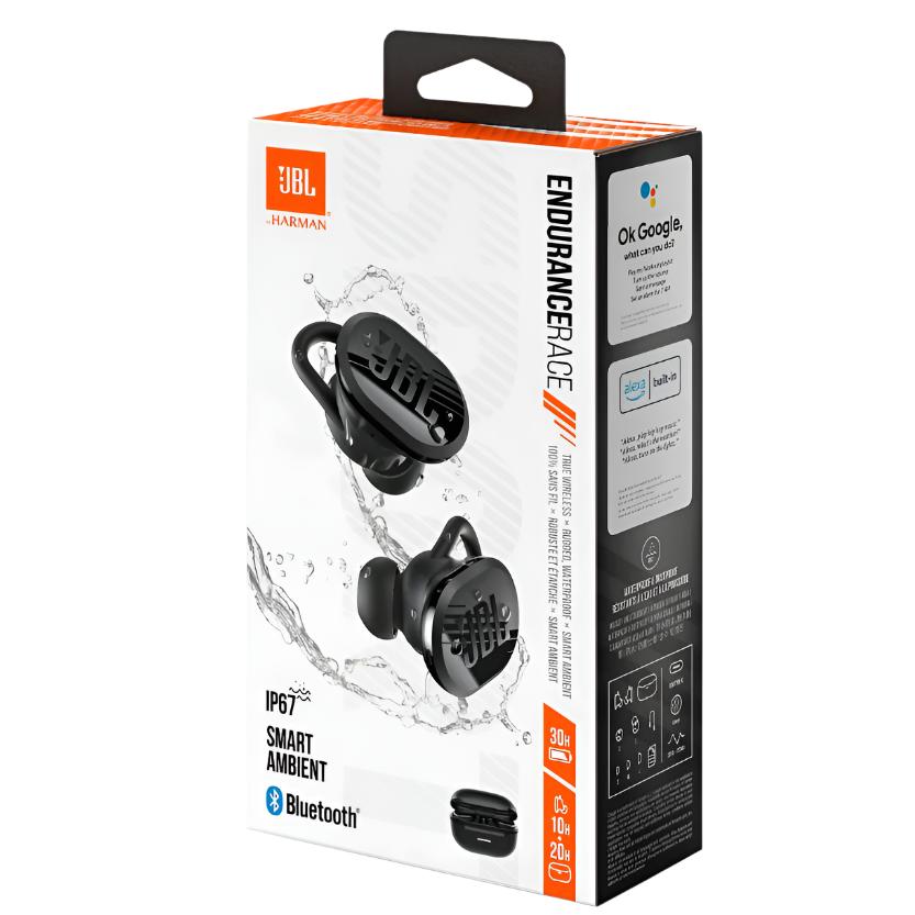 Wholesale-JBL ENDURACEBLKAM Endurance Race TWS True Wireless Active Earbuds-Electro Vision Inc