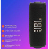Wholesale-JBL Flip 7 Bluetooth Speaker Waterproof - Black-speaker-Electro Vision Inc
