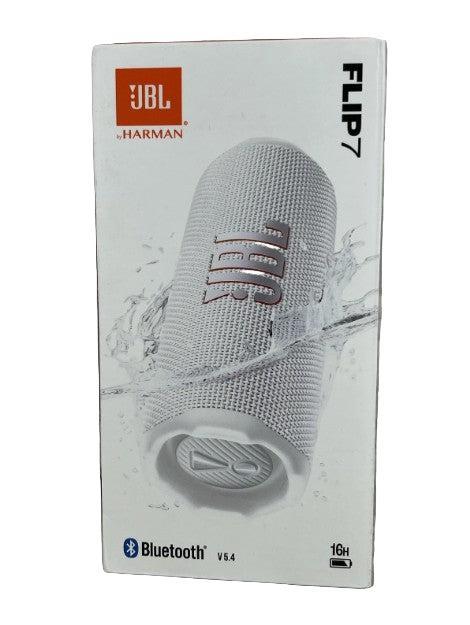 Wholesale-JBL Flip 7 Waterproof Bluetooth Speaker - White-Bluetooth Speaker-Electro Vision Inc