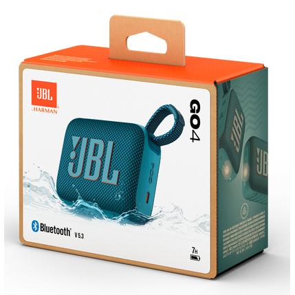 Wholesale-JBL GO4 Portable Bluetooth Speaker - Blue-speaker-Electro Vision Inc