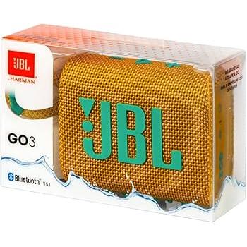 Wholesale-JBL Go 3 Portable Waterproof Speaker Yellow-Electro Vision Inc