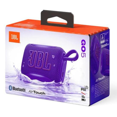 Wholesale-JBL Go 5 Portable Bluetooth Waterproof Speaker - Purple-Speaker-Electro Vision Inc