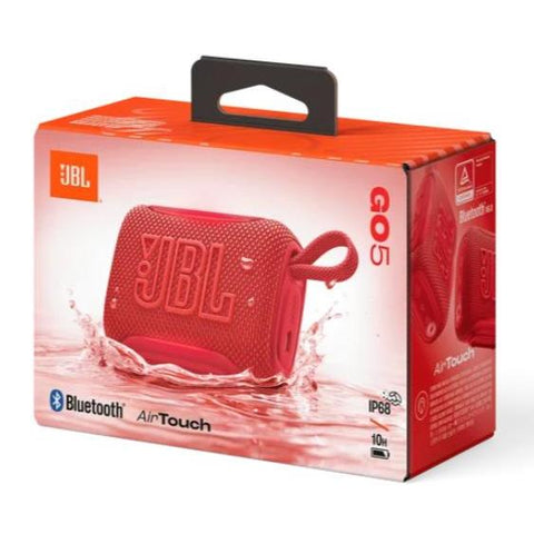Wholesale-JBL Go 5 Wireless Bluetooth Speaker - Red-Speaker-Electro Vision Inc