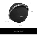 Wholesale-JBL HKOS7BLKAM Onyx Studio 7 Portable Stereo Bluetooth Speaker - Black-Speakers-Electro Vision Inc