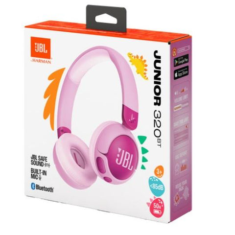 Wholesale-JBL JR320BTPUR Junior 320BT on-ear Bluetooth Kids Headphones - Purple-Headphone-Electro Vision Inc