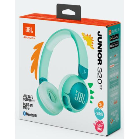 Wholesale-JBL Junior 320BT On-Ear Bluetooth Headphones for Kids - Green-Headphone-Electro Vision Inc