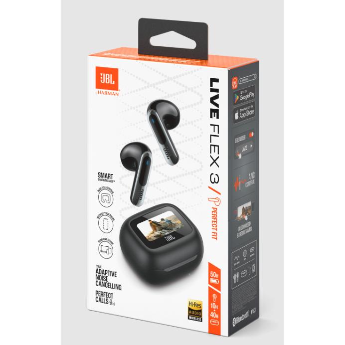 Wholesale-JBL Live Flex 3 TW Earphone - Black-Earphones-Electro Vision Inc