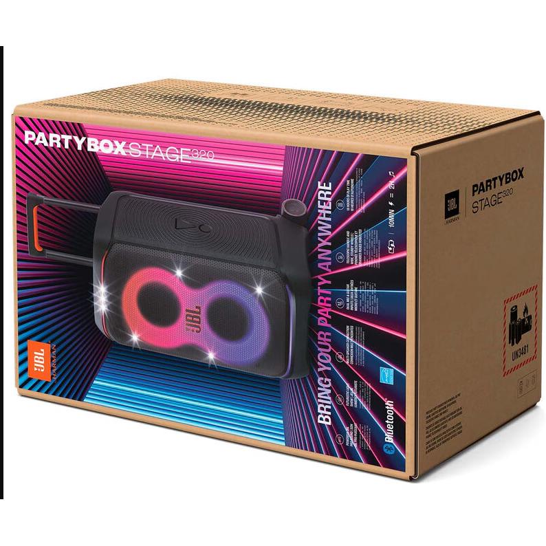 Wholesale-JBL- PartyBox 320 Portable Party Speaker - Black-Electro Vision Inc