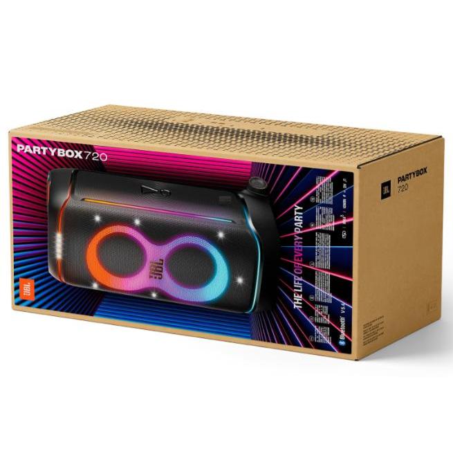 Wholesale-JBL PartyBox 720 Portable Bluetooth Speaker - Black-Bluetooth Speaker-Electro Vision Inc