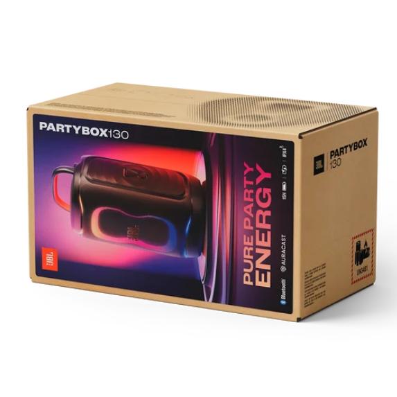 Wholesale-JBL PartyBox130 Portable Wireless Speaker - Black-Wireless Speaker-Electro Vision Inc