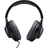 Wholesale-JBL Quantum100-B Wired Over-Ear Gaming Headphones - Black, Large-Headphone-Electro Vision Inc