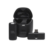 Wholesale-JBL STRMWLUSBCBLKAM Quantum Stream Wireless Clip-On Mic with USB-C Dongle - Black-Clip On Mic-Electro Vision Inc