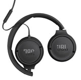 Wholesale-JBL T520C-Black Tune 520C USB-C Wired Headphones - Black-Headphones-Electro Vision Inc