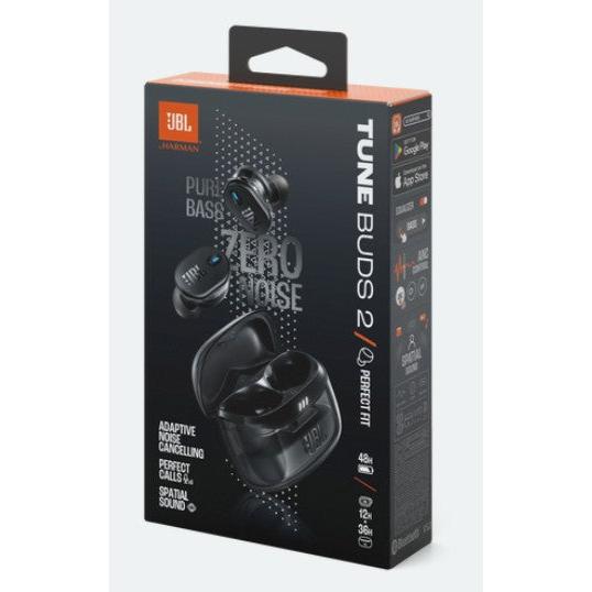 Wholesale-JBL TBUDS2GBLK Tune Buds Ghost 2 Headphones - Black-Headphone-Electro Vision Inc