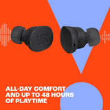 Wholesale-JBL TBudsBLK Tune TW NC Earbuds Black-Electro Vision Inc