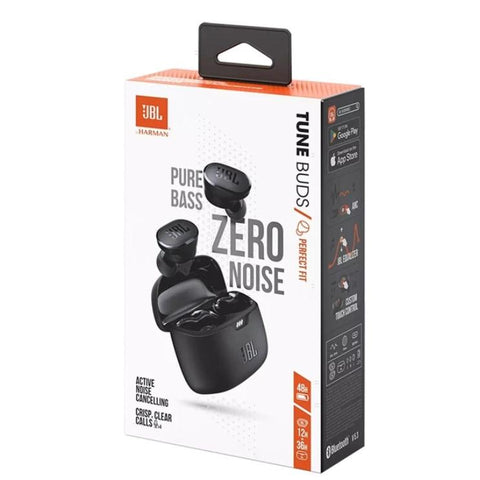 Wholesale-JBL TBudsBLK Tune TW NC Earbuds (Black)-earbuds-Electro Vision Inc