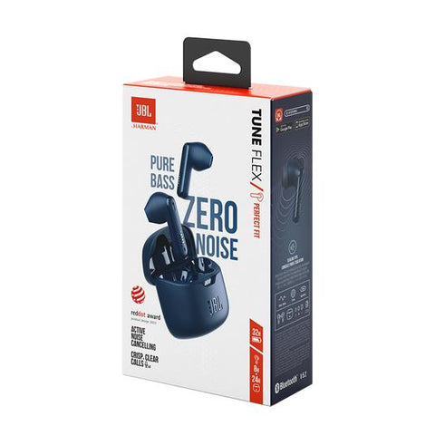 Wholesale-JBL TFLEXBLU True Wireless Earbuds Blue-Headphones-Electro Vision Inc