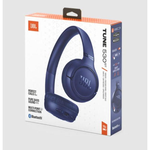 Wholesale-JBL TUNE530BT Tune Wireless On-Ear Bluetooth 6.0 Headphones - Blue-Headphones-Electro Vision Inc
