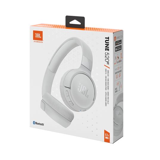 Wholesale-JBL Tune 520BT Wireless On Ear Bluetooth Headphones - White-Electro Vision Inc