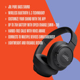 Wholesale-JBL Tune 720BT Over-Ear Wireless Headphones-Electro Vision Inc