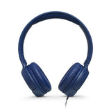 Wholesale-JBL Tune500 Wired On-Ear Headphones - Blue-Electro Vision Inc