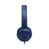 Wholesale-JBL Tune500 Wired On-Ear Headphones - Blue-Electro Vision Inc
