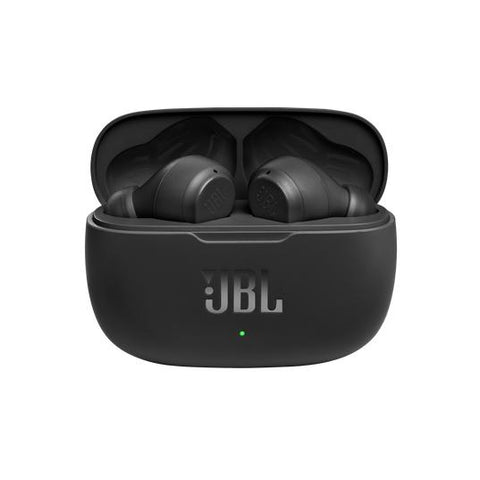Wholesale-JBL VibeBeam-Black True Wireless JBL Deep Bass Sound Earbuds -32 hour Battery - Black-Electro Vision Inc