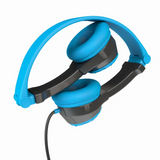 Wholesale-JLab Audio IFCHJBUDDIERGRYBLU6 Buddies Folding Headphones Blue/G-Electro Vision Inc