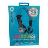 Wholesale-JLab Audio IFCHJBUDDIERGRYBLU6 Buddies Folding Headphones - Blue/Gray-Headphone-Electro Vision Inc