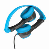 Wholesale-JLab Audio IFCHJBUDDIERGRYBLU6 Buddies Folding Headphones - Blue/Gray-Headphone-Electro Vision Inc