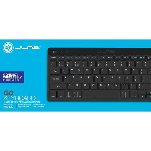 Wholesale-JLab GO Keyboard Black-Keyboard-Electro Vision Inc