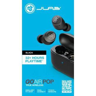 Wholesale-JLab Go Air Pop Bluetooth Earbuds w Charging Case-Bluetooth Audio-Electro Vision Inc