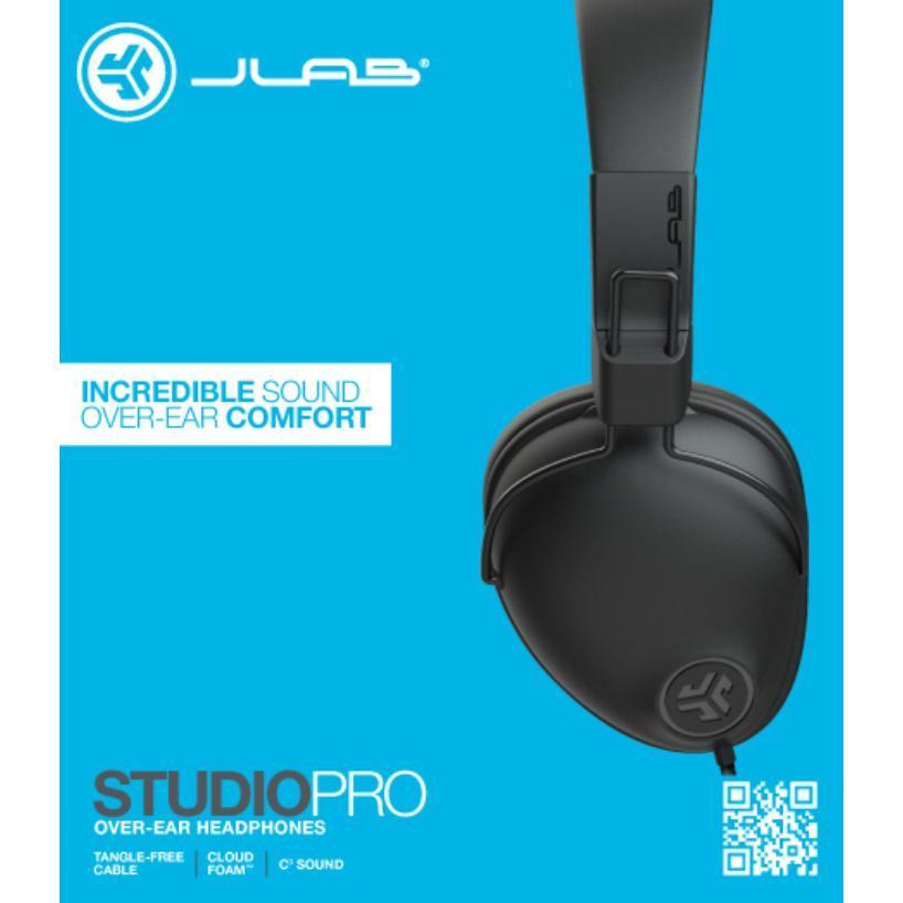Wholesale-JLab HASTUDIOPRORBLK4 - Studio Pro Wired Headphones Black-Headphone-Electro Vision Inc